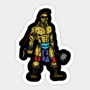 Cosmic Barbarian Sticker